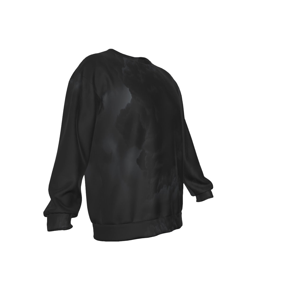 Men's Drop Shoulder Round Neck Long-Sleeved Sweatshirt
