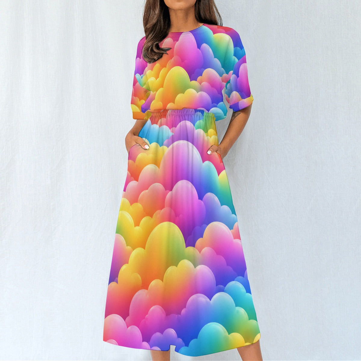 Women's Elastic Waist Dress