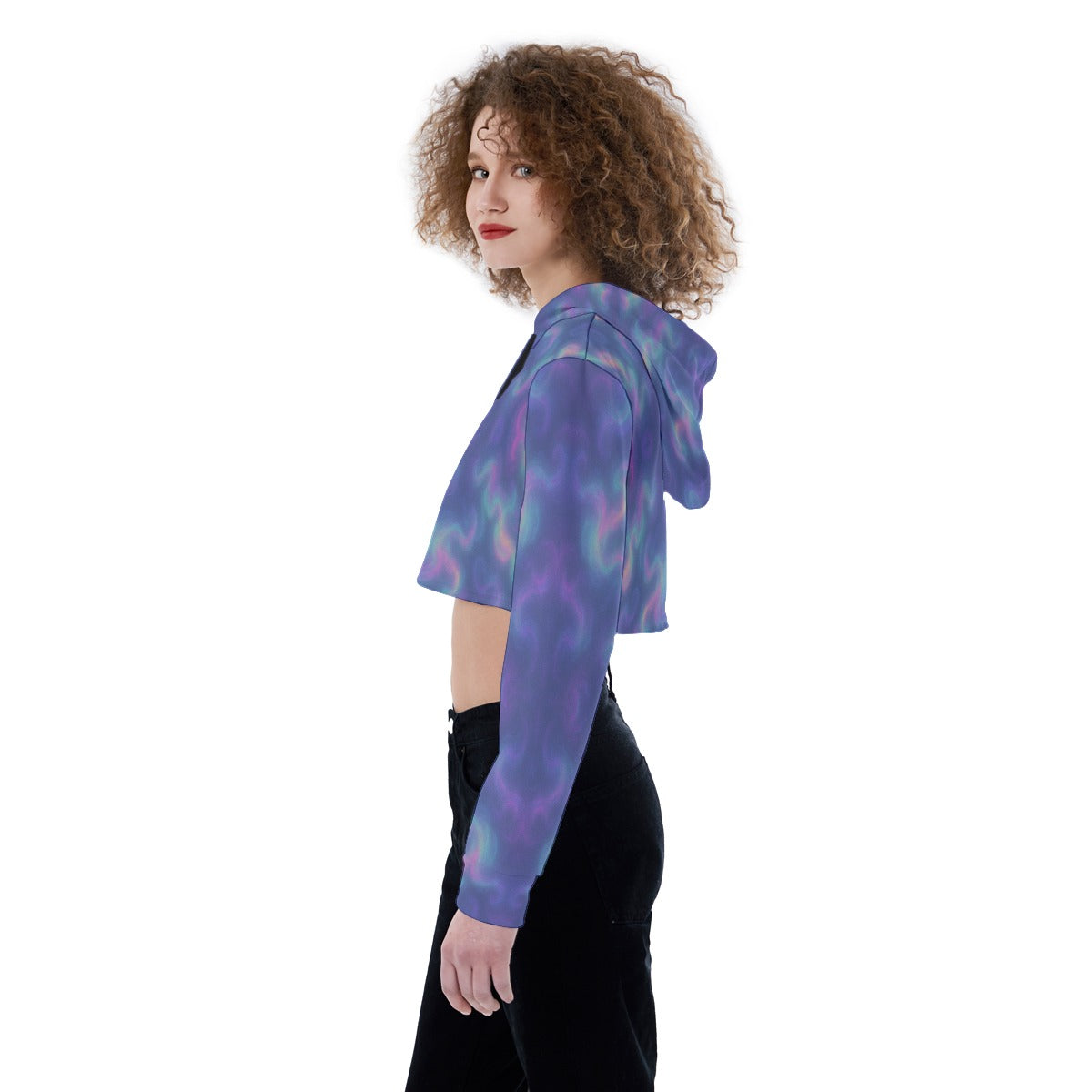 Women's Crop Top Hoodie