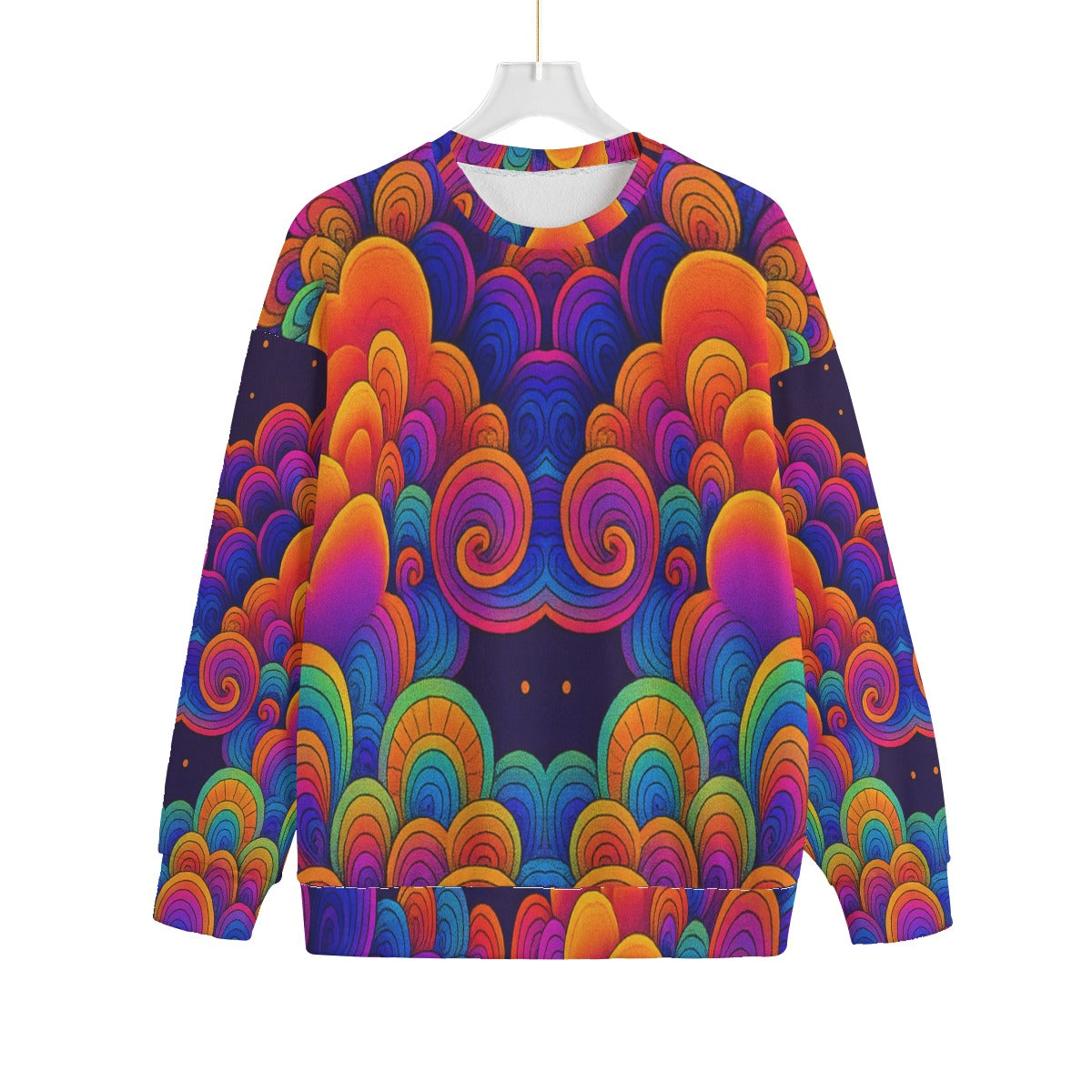 Unisex Knitted Fleece Sweater | Plus Size