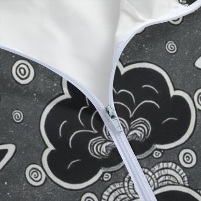 Unisex Windbreaker Long Jacket