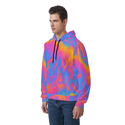Men's Thicken Pullover Hoodie With Inner Hood