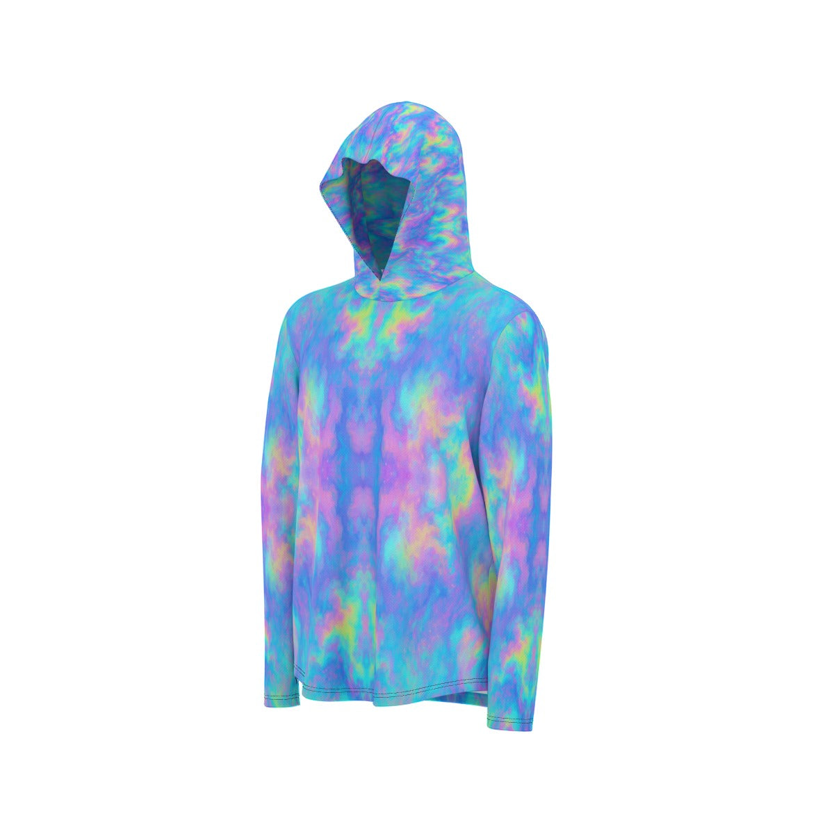 Men's Sunscreen Sports Hoodie With Thumb Holes