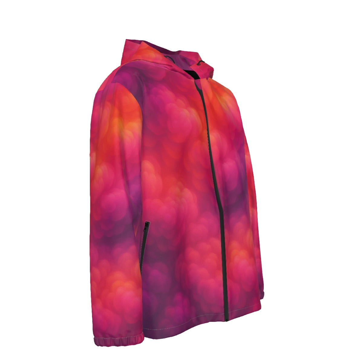 Men's Hooded Zipper Windproof Jacket