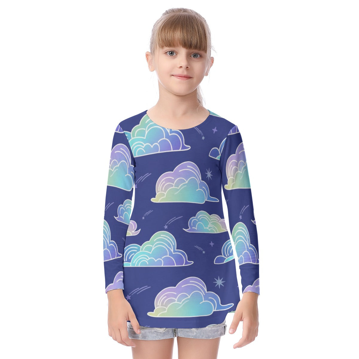 Kid's Long Sleeve O-neck T-shirt