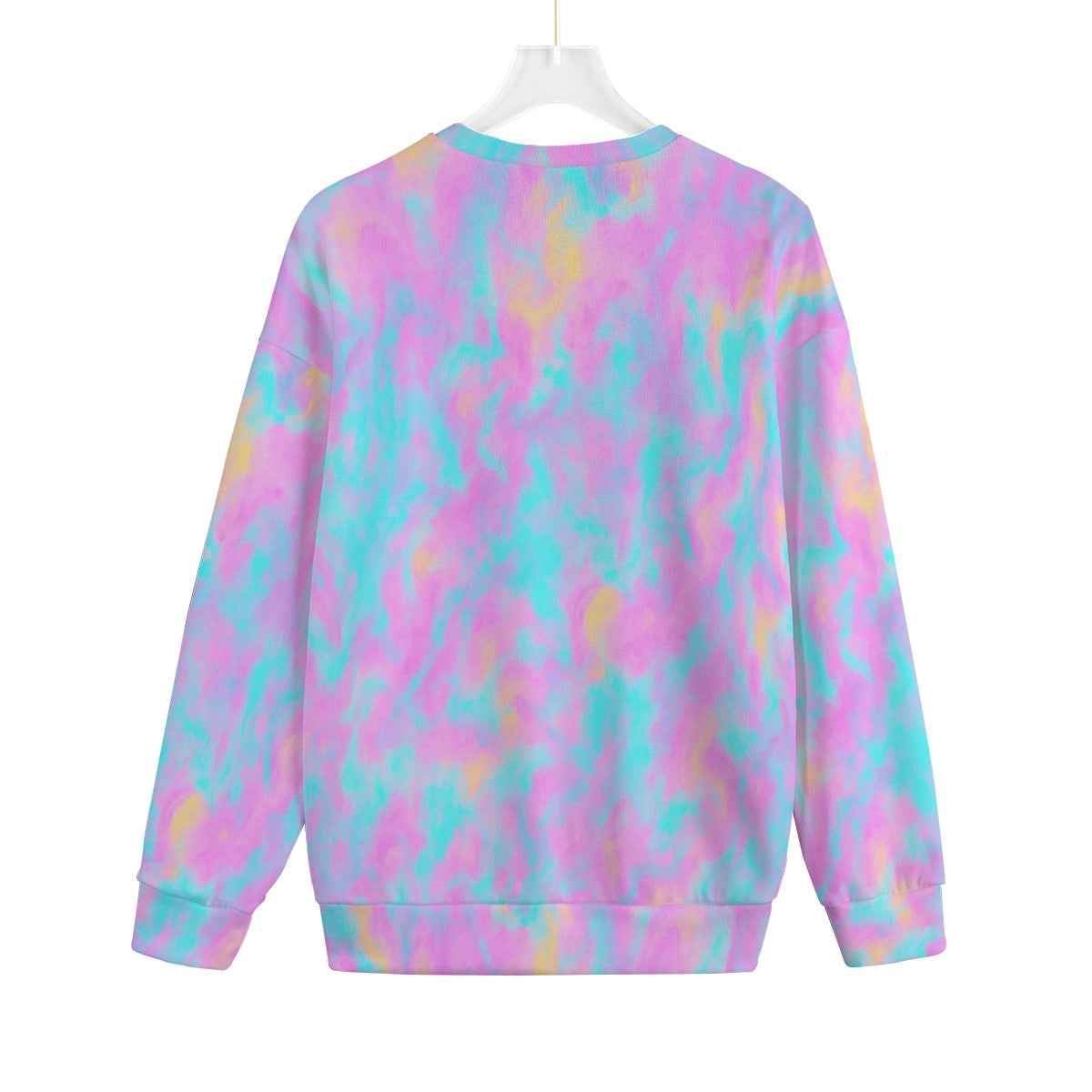 Unisex Drop-shoulder Knitted Fleece Sweater - view 2