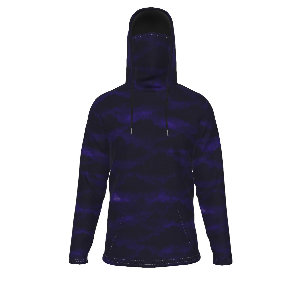 Men's Pullover Hoodie With Mask - view 1