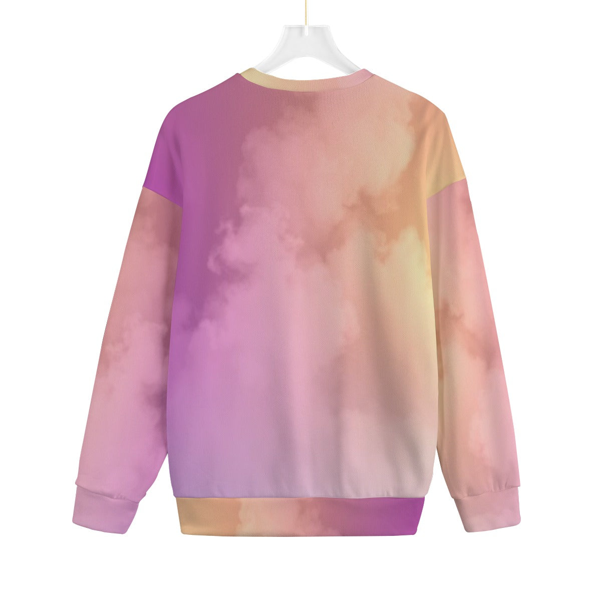 Unisex Drop-shoulder Knitted Fleece Sweater - view 2