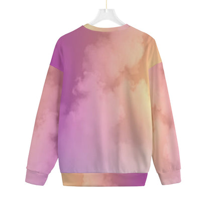Unisex Drop-shoulder Knitted Fleece Sweater - view 2