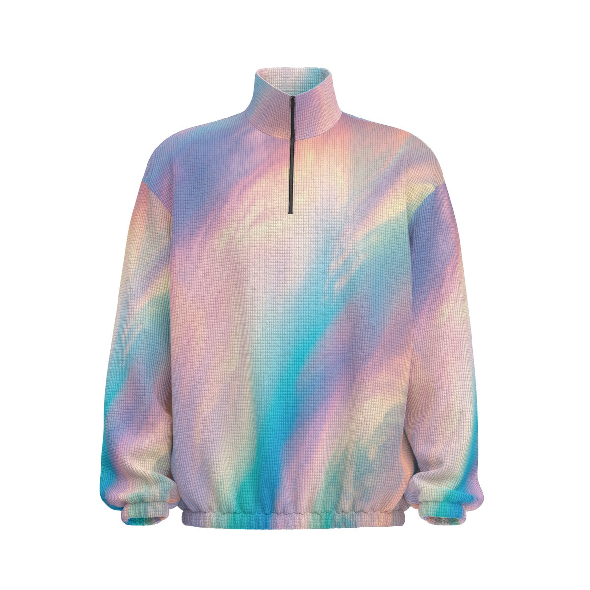 Unisex Turtleneck Zippered Sweatshirt