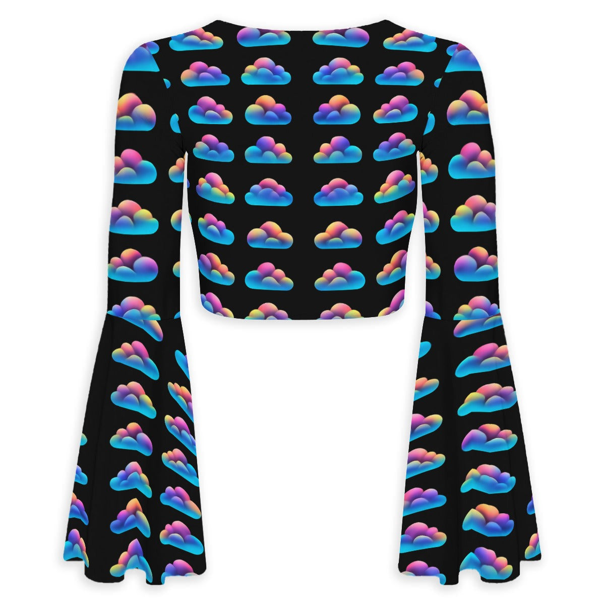 Women's Breathable And Comfortable Top With Bell Sleeve