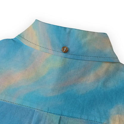 Men's Casual Lapel Long Sleeve Shirt|125GSM Cotton