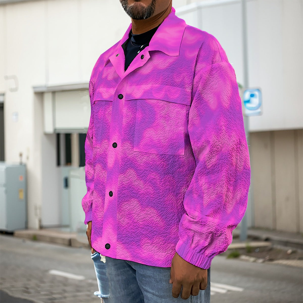 Men's Casual Lapel Jacket