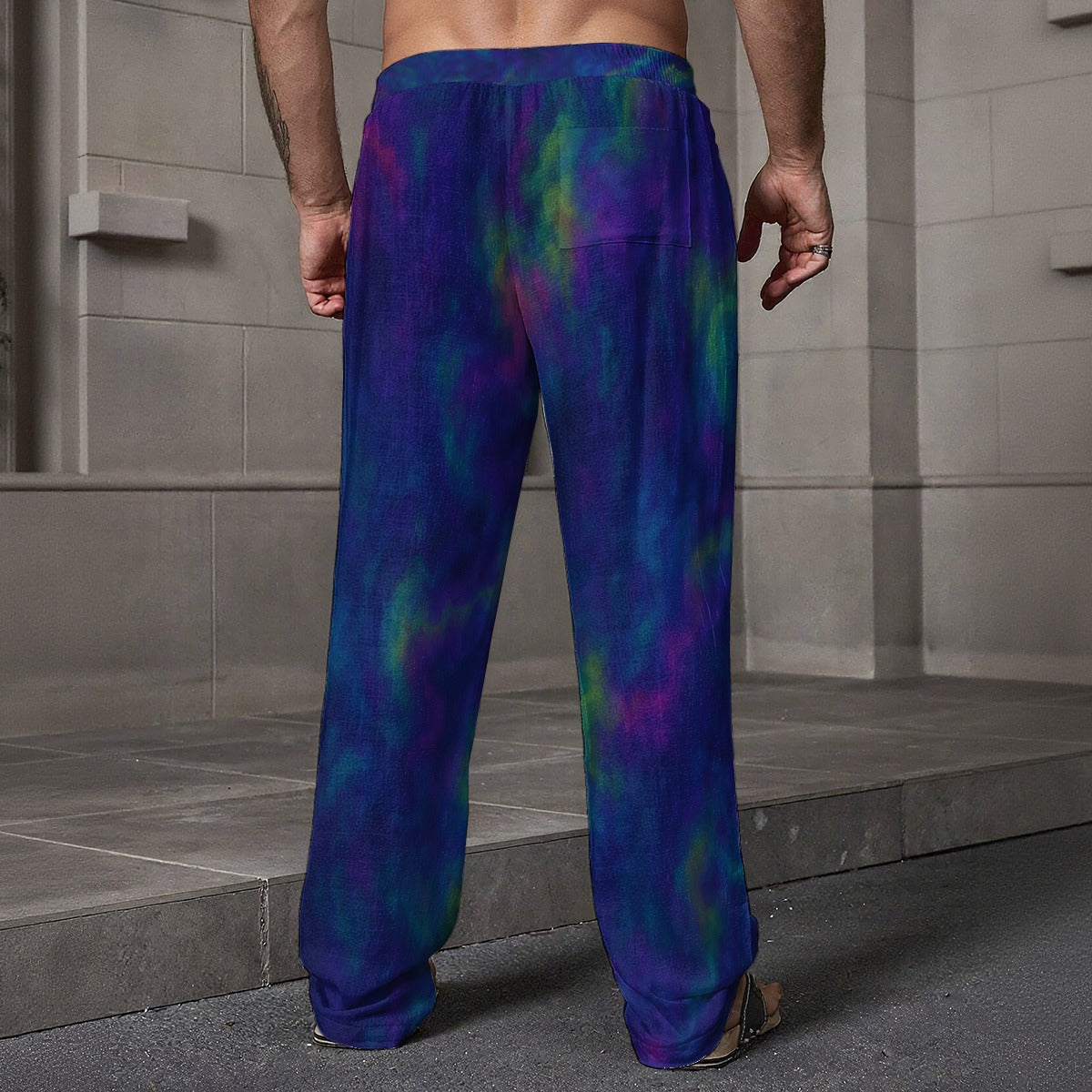 Men's Loose Casual Pants With Pocket