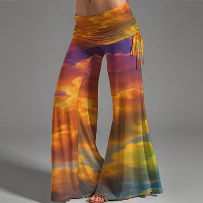 Women's High Waist Wide Leg Pants