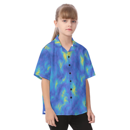 Unisex Kid's Hawaiian Vacation Shirt