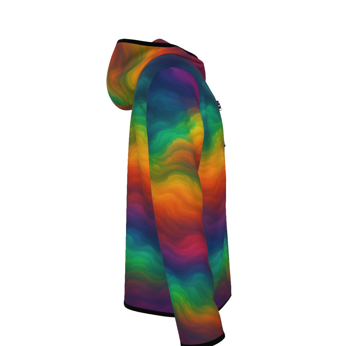 Men's Stylish Hoodie with Thumb Hole Design - view 3