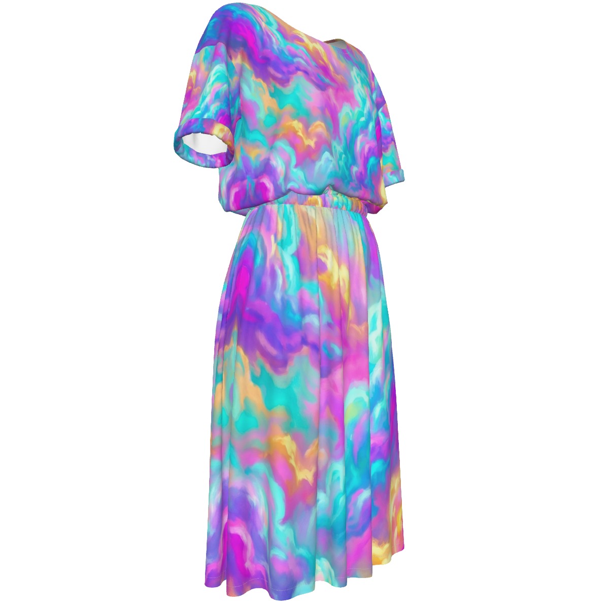 Women's Elastic Waist Dress