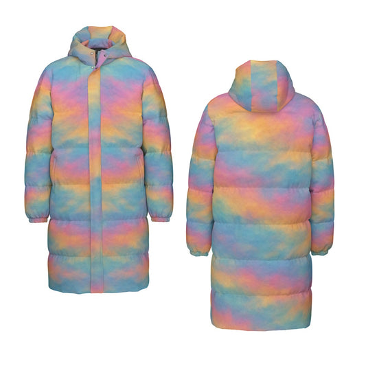 Unisex Long Down Jacket