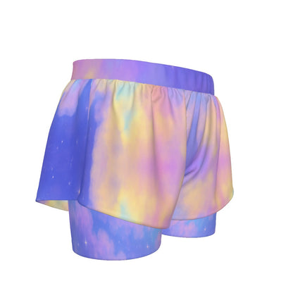 Unisex Sports Lined Shorts