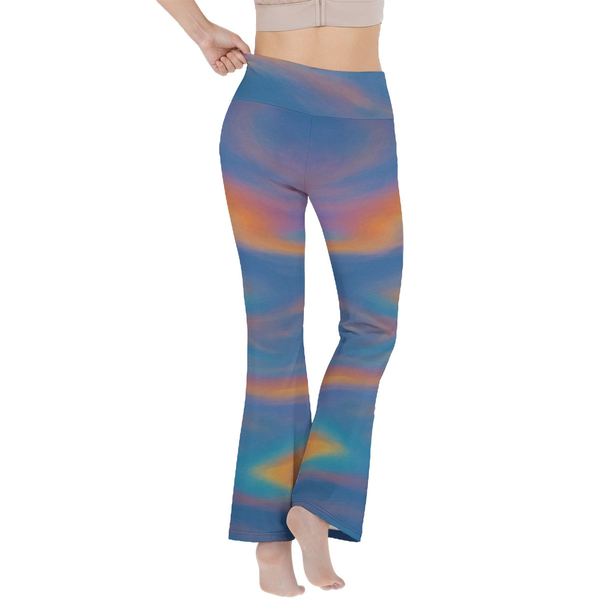 Women's Reversible High-Waisted Yoga Pants