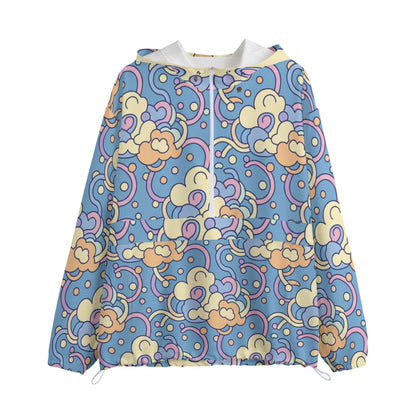 Unisex Pullover Jacket With Zipper Closure