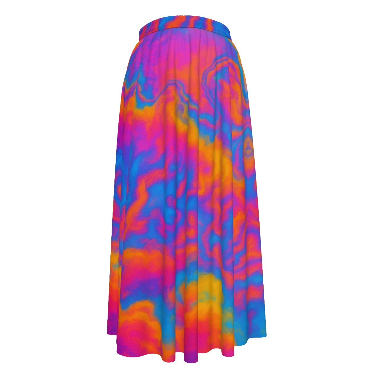 Women's Maxi Chiffon Skirts With Lining