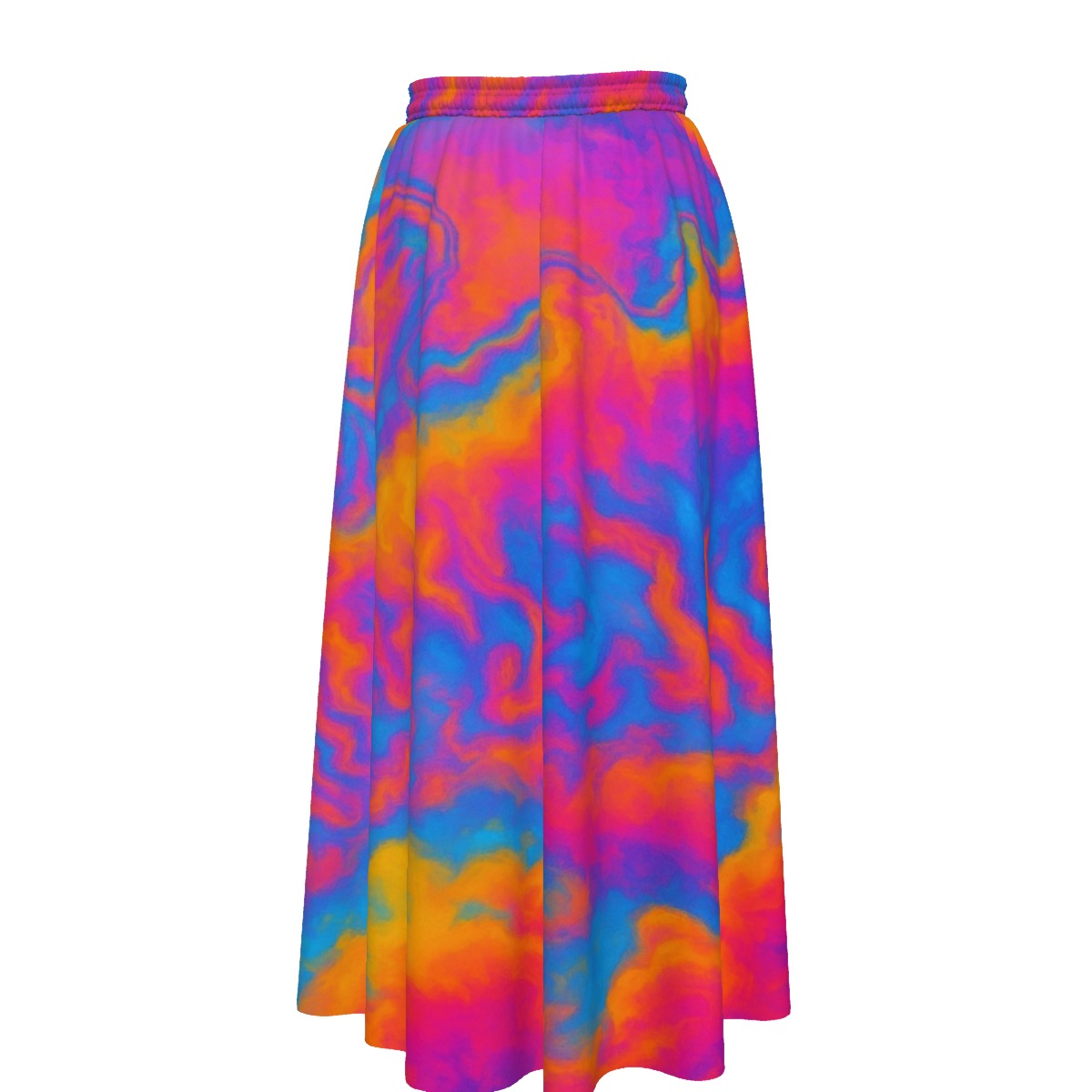 Women's Maxi Chiffon Skirts With Lining