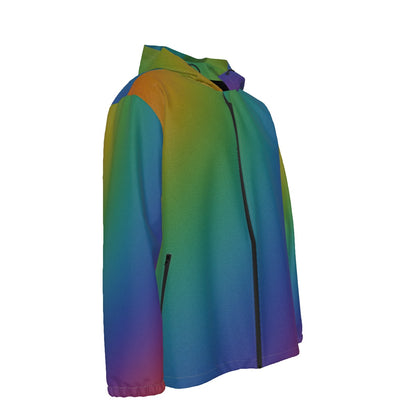 Men's Hooded Zipper Windproof Jacket