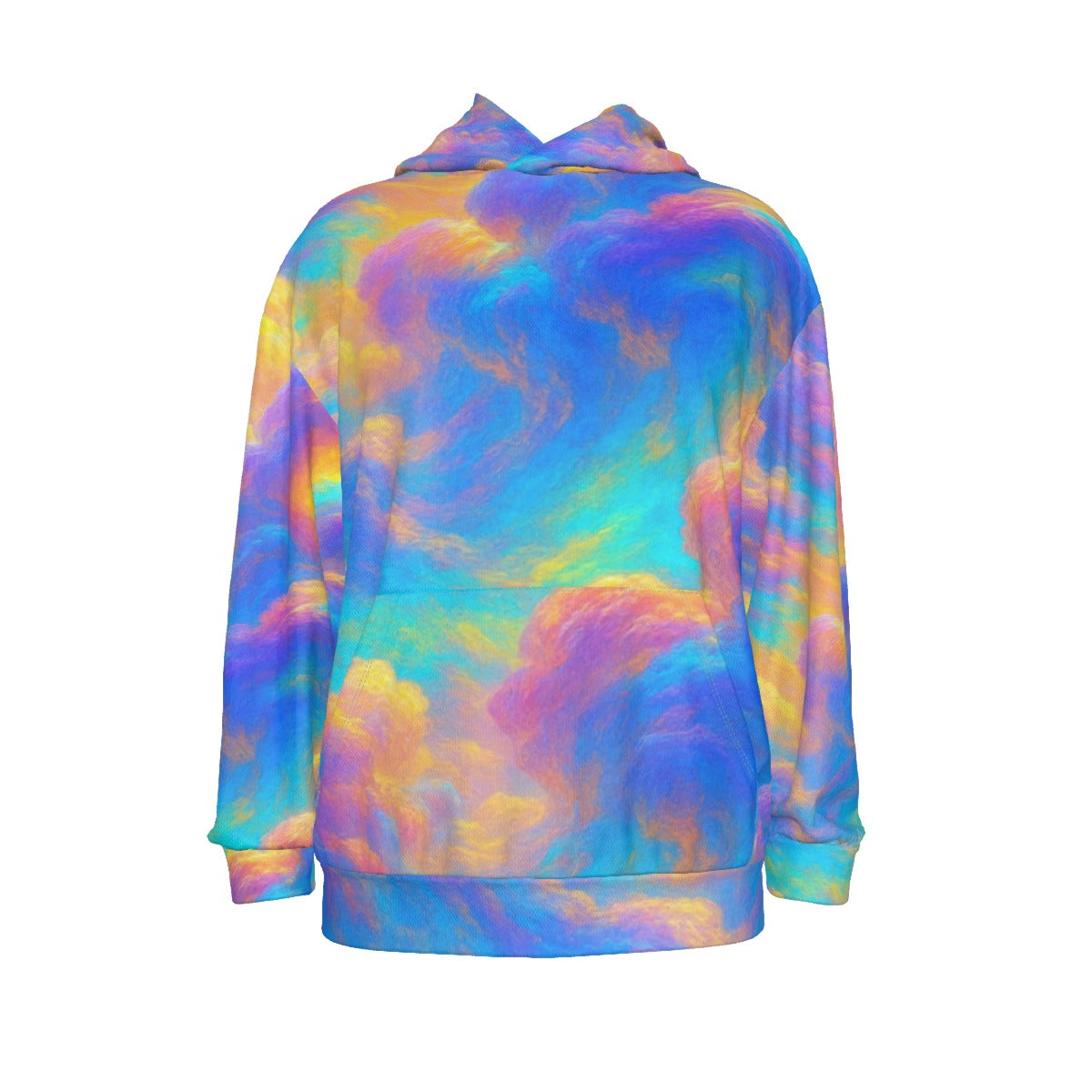 Men's Drop Shoulder Patch Pocket Hoodie