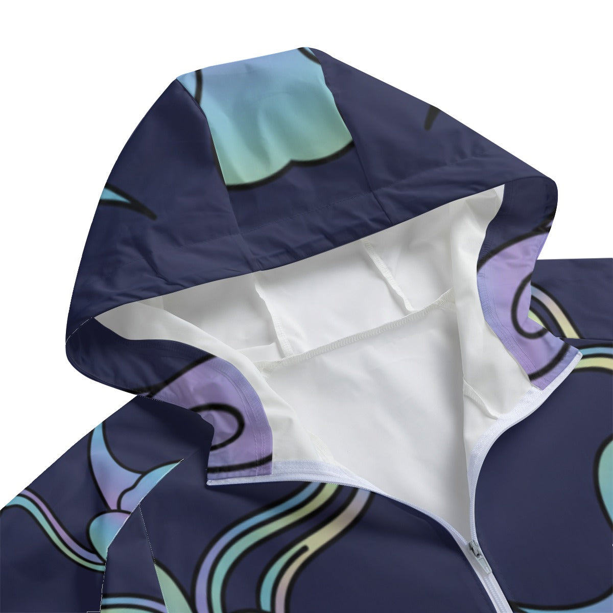 Unisex Windbreaker Long Jacket