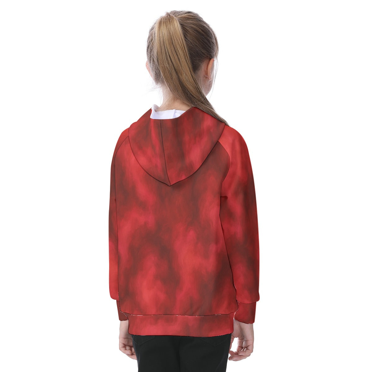 Unisex Kid's Raglan Pullover Hoodie