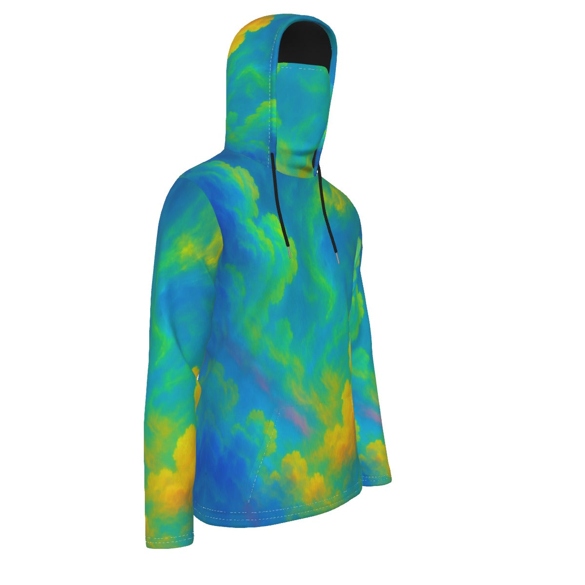 Men's Pullover Hoodie With Mask - view 4