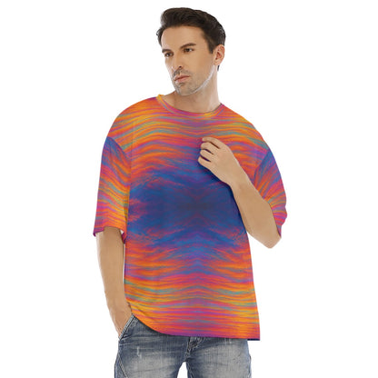 Men's Drop Shoulder T-shirt With Short Sleeve