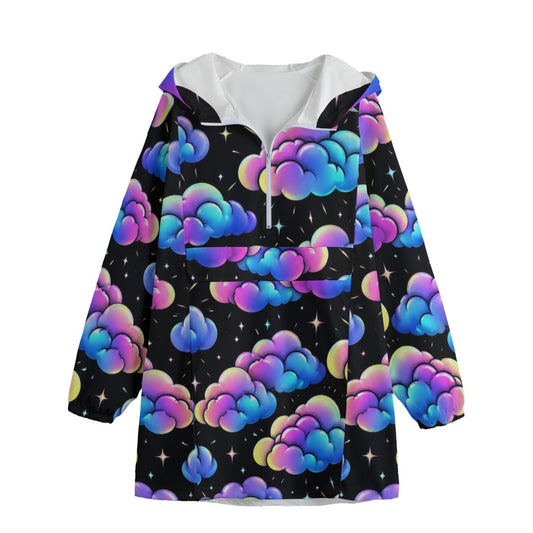 Unisex Windbreaker Long Jacket