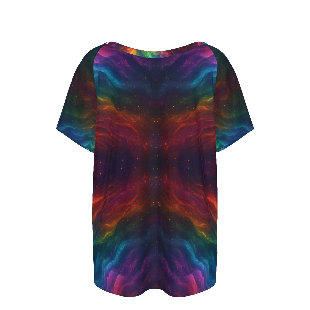 Women's Round Neck T-shirt With Raglan Sleeve