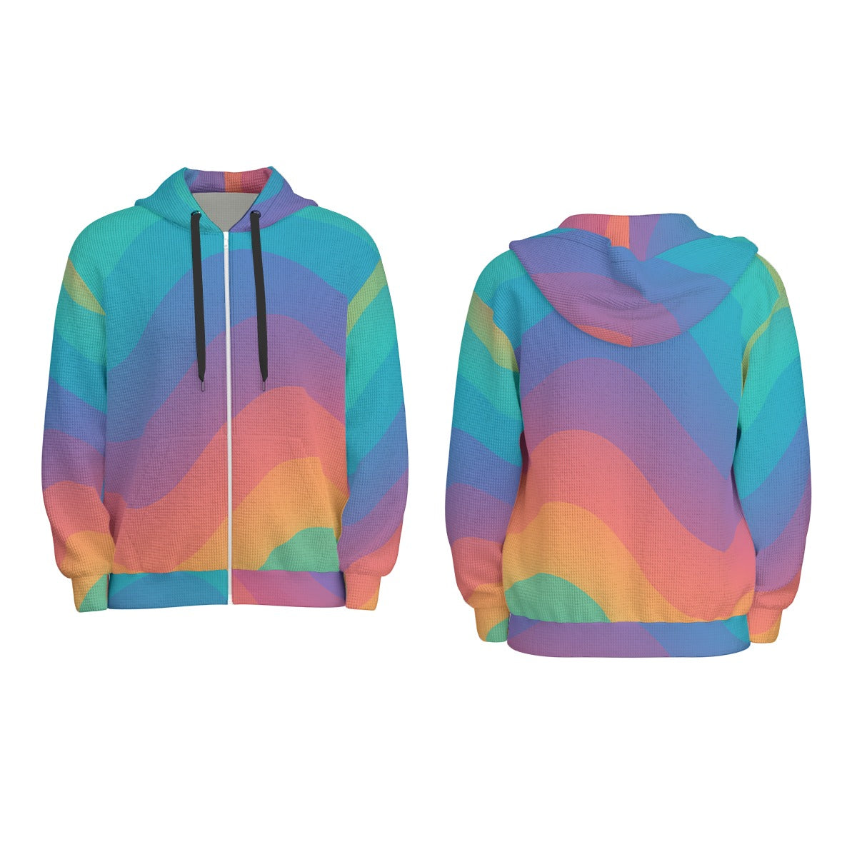 Unisex Zip Hooded Sweatshirt