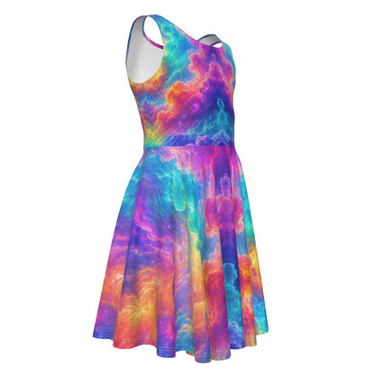 Kid's Sleeveless Vest Dress