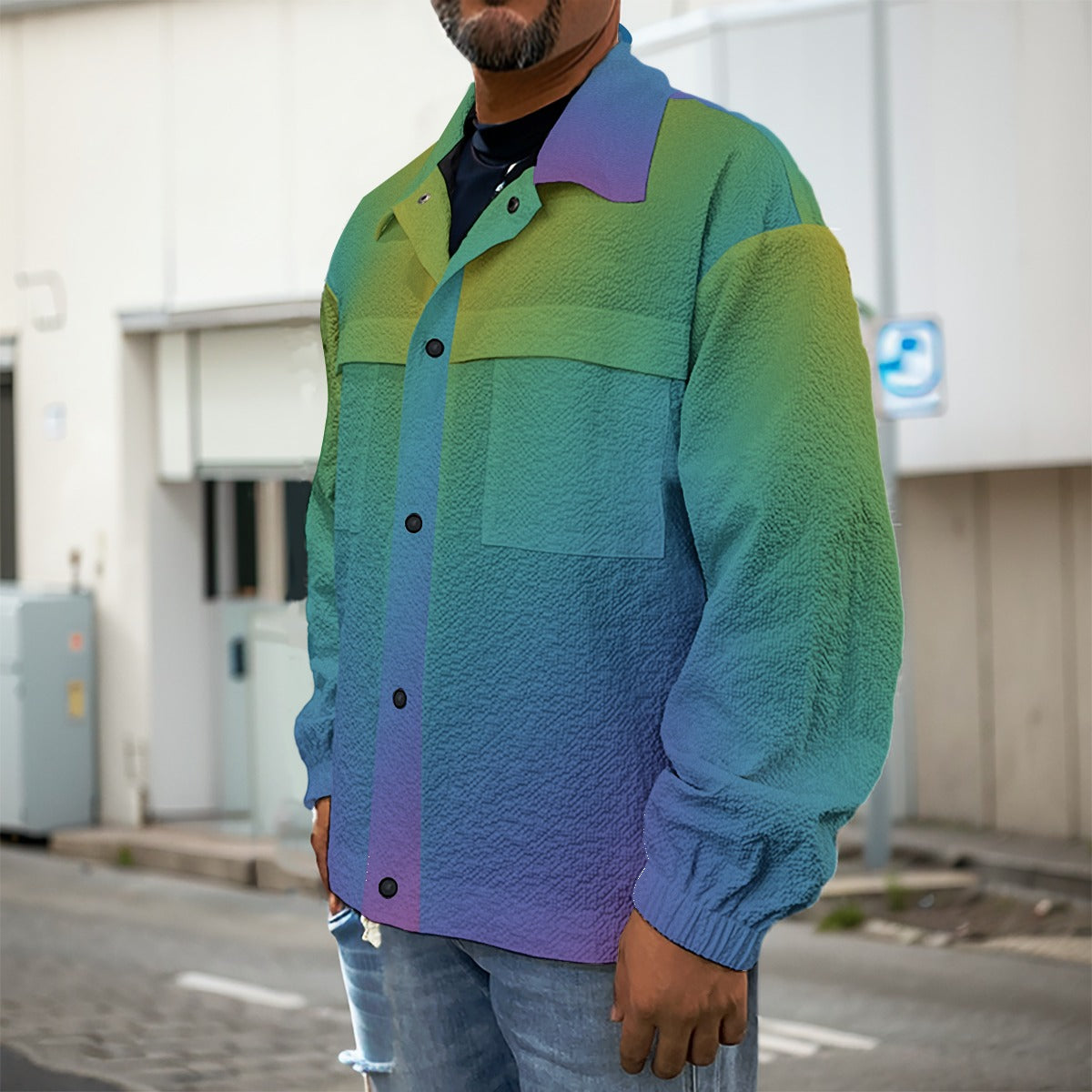 Men's Casual Lapel Jacket