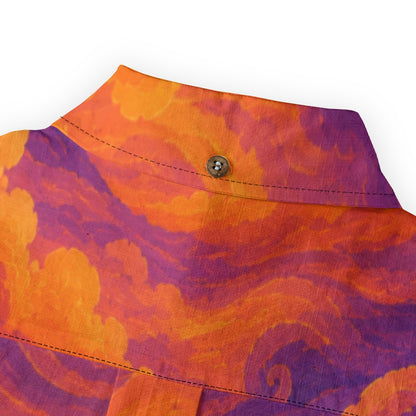 Men's Casual Lapel Long Sleeve Shirt|125GSM Cotton