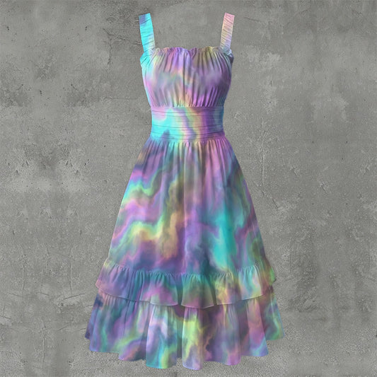 Women‘s Ruffle Hem Dress