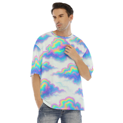 Men's Drop Shoulder T-shirt With Short Sleeve