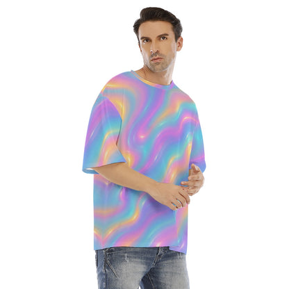 Men's Drop Shoulder T-shirt With Short Sleeve