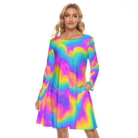 Women's Crew Neck Dress