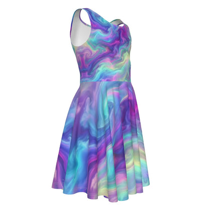 Kid's Sleeveless Vest Dress