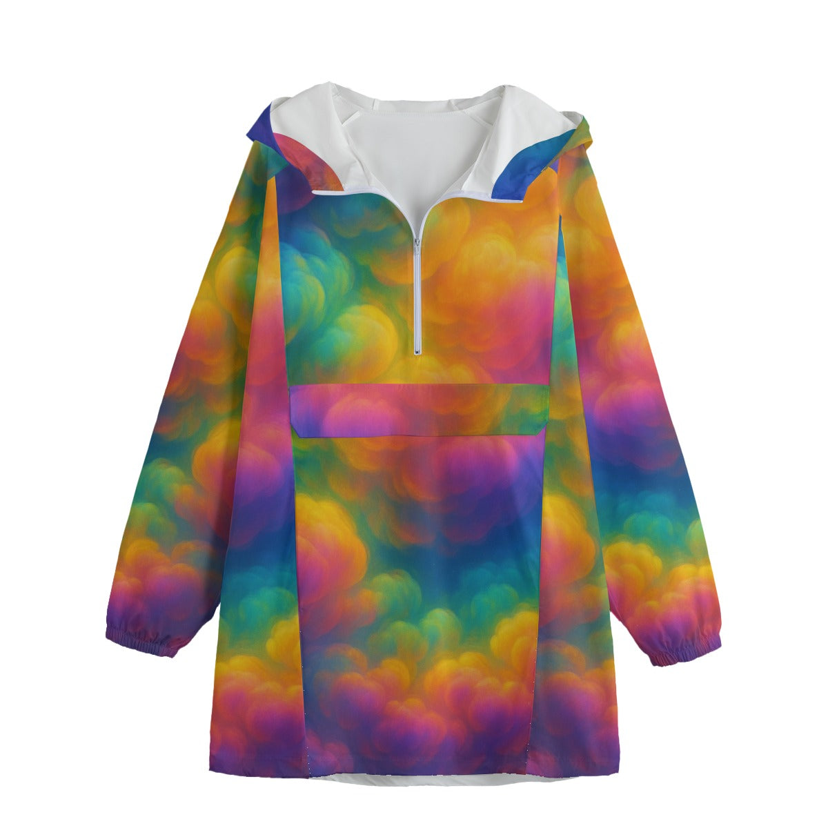 Unisex Windbreaker Long Jacket