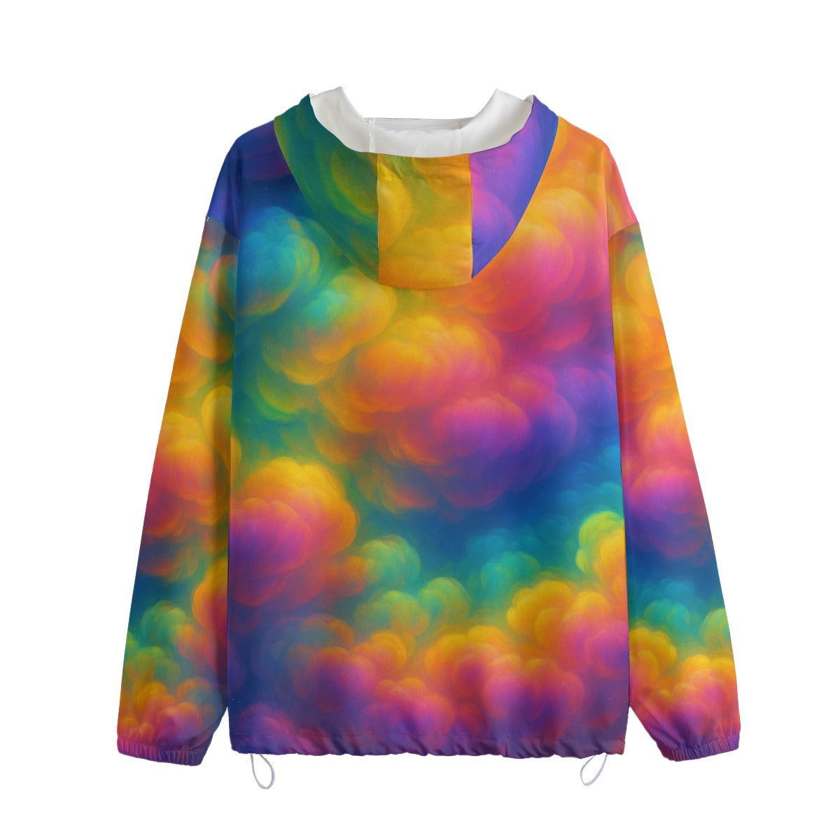 Unisex Pullover Jacket With Zipper Closure