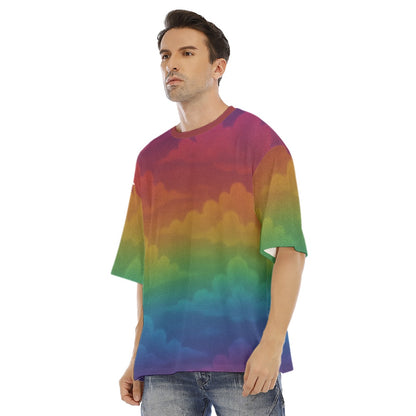 Men's Drop Shoulder T-shirt With Short Sleeve