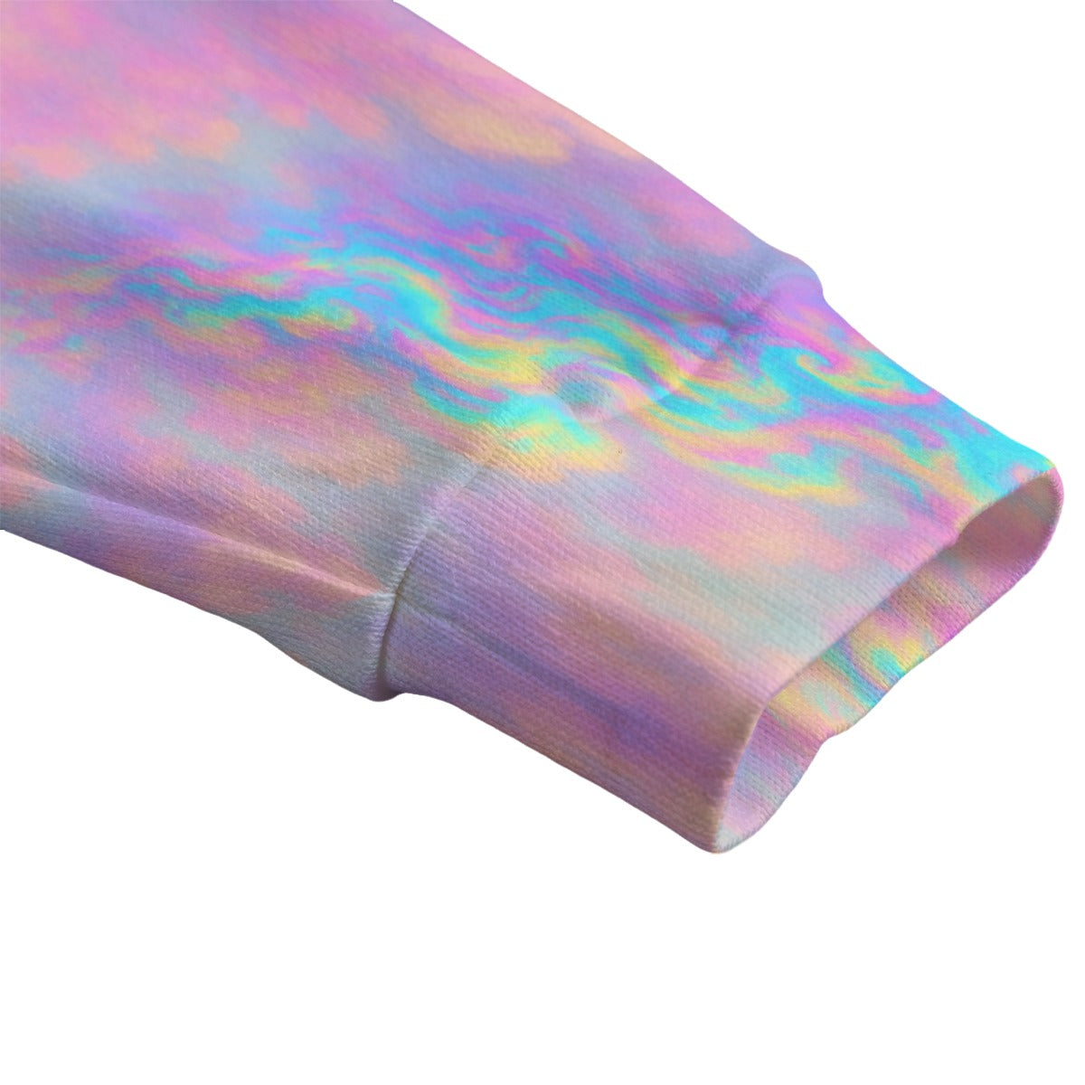 Unisex V-neck Knitted Fleece Cardigan With Button Closure