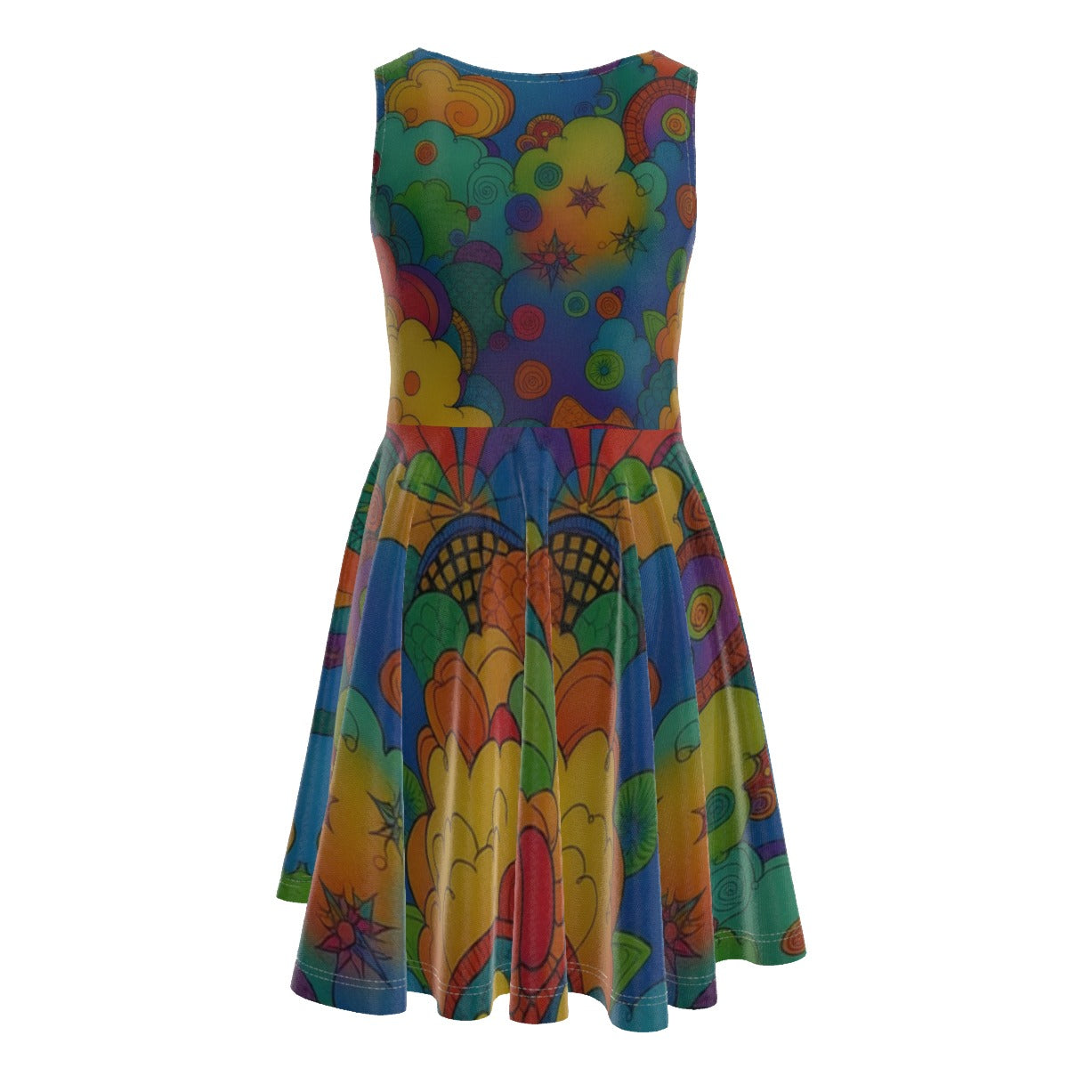 Unisex Kid's Sleeveless Vest Dress